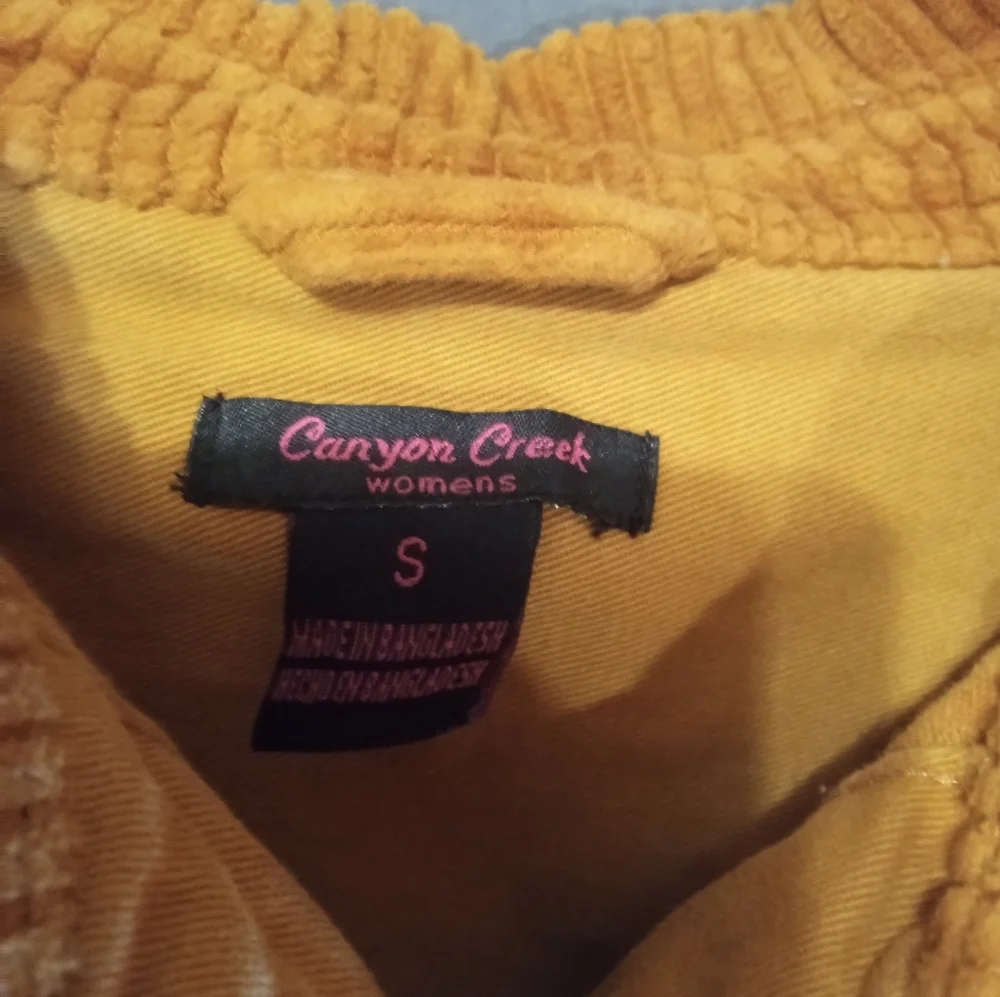 Canyon Creek Yellow Corduroy Button-Up Shirt - Picture 2 of 3